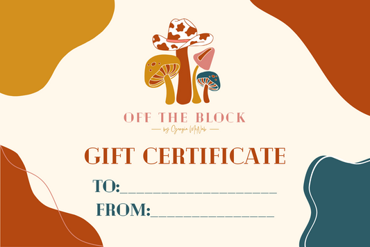 Off The Block Gift Card